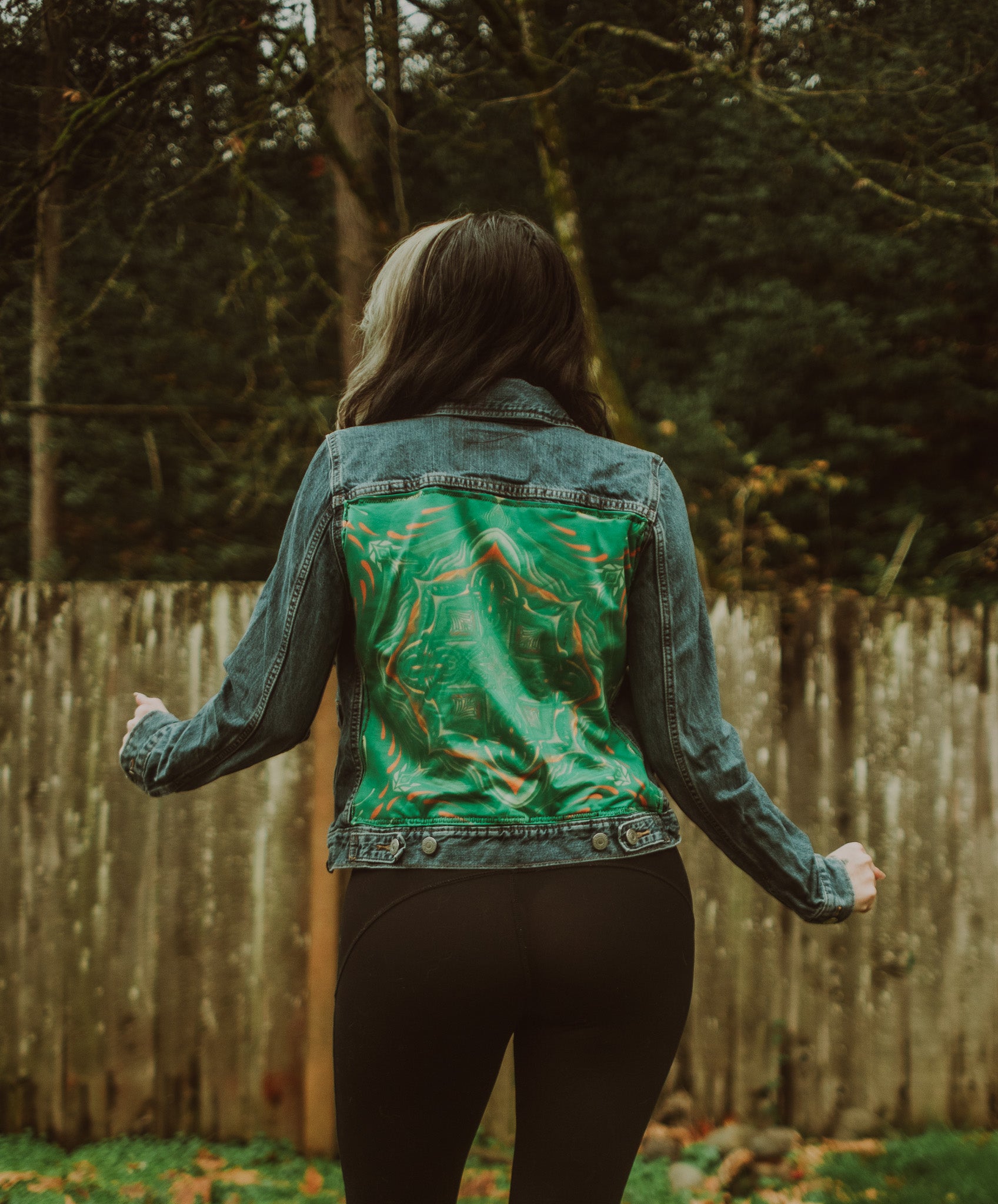 Dream Codes Upcycled Jean Jacket