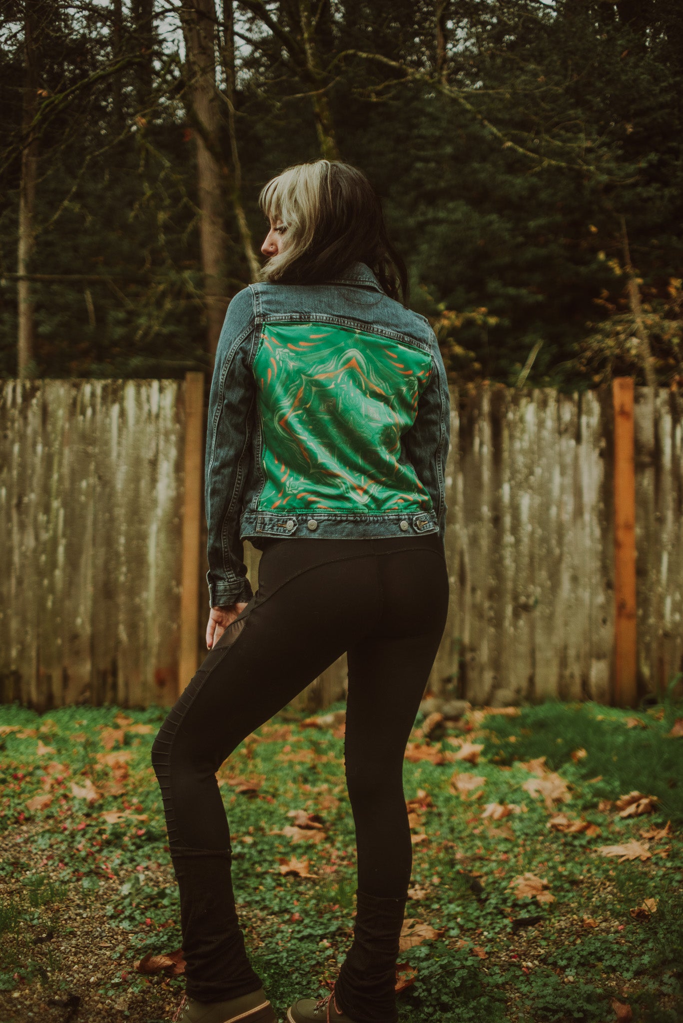 Dream Codes Upcycled Jean Jacket