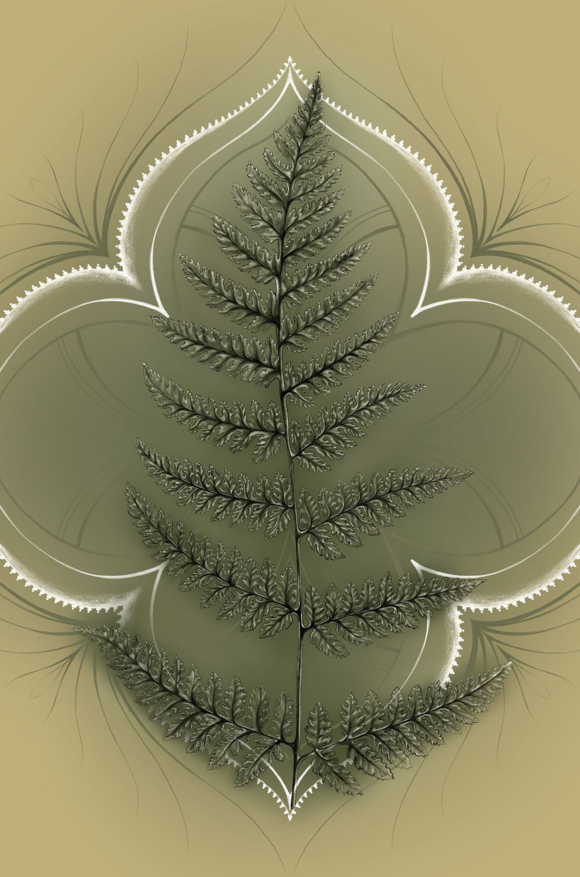 Plantae Digital Art Print